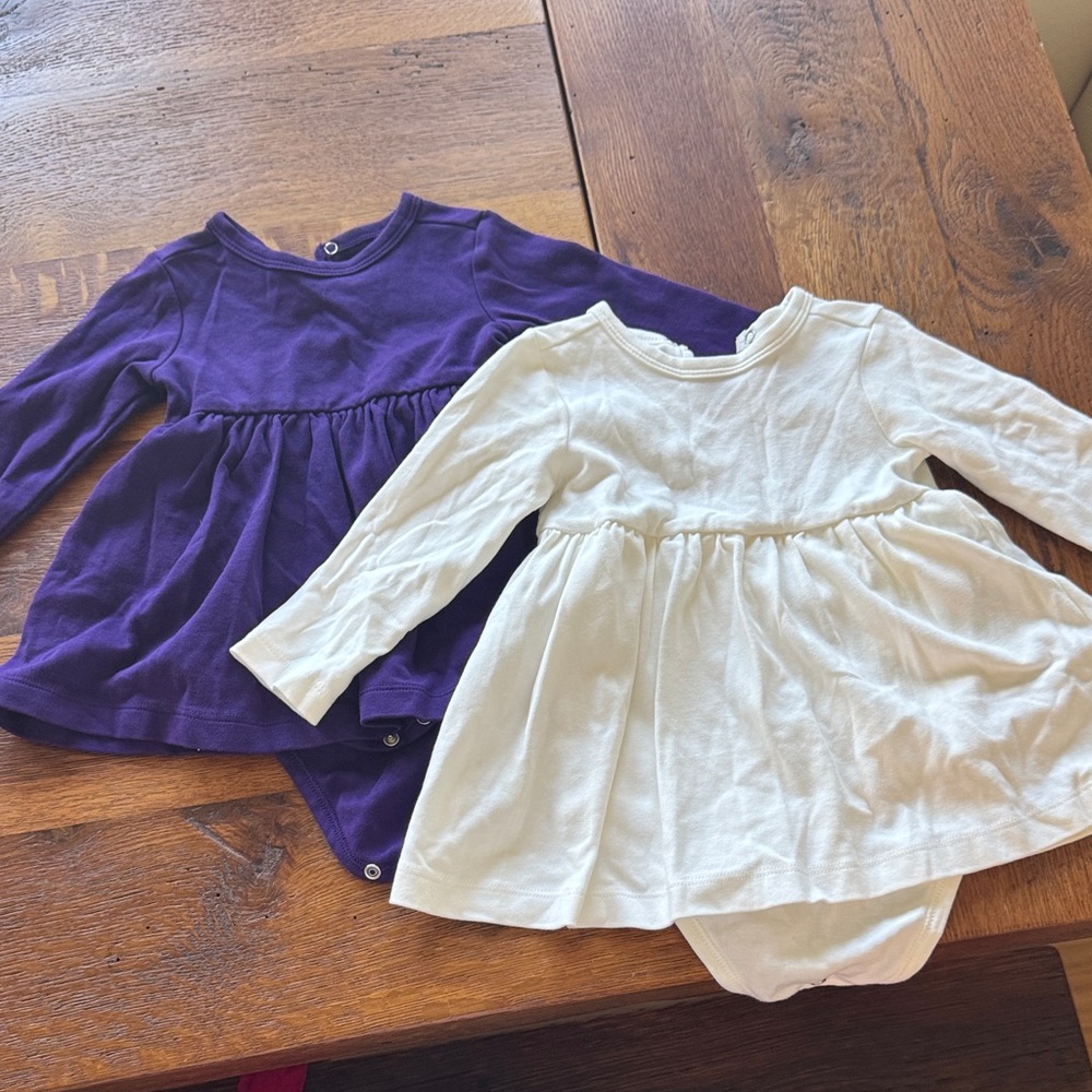 Primary organic bodysuit dresses